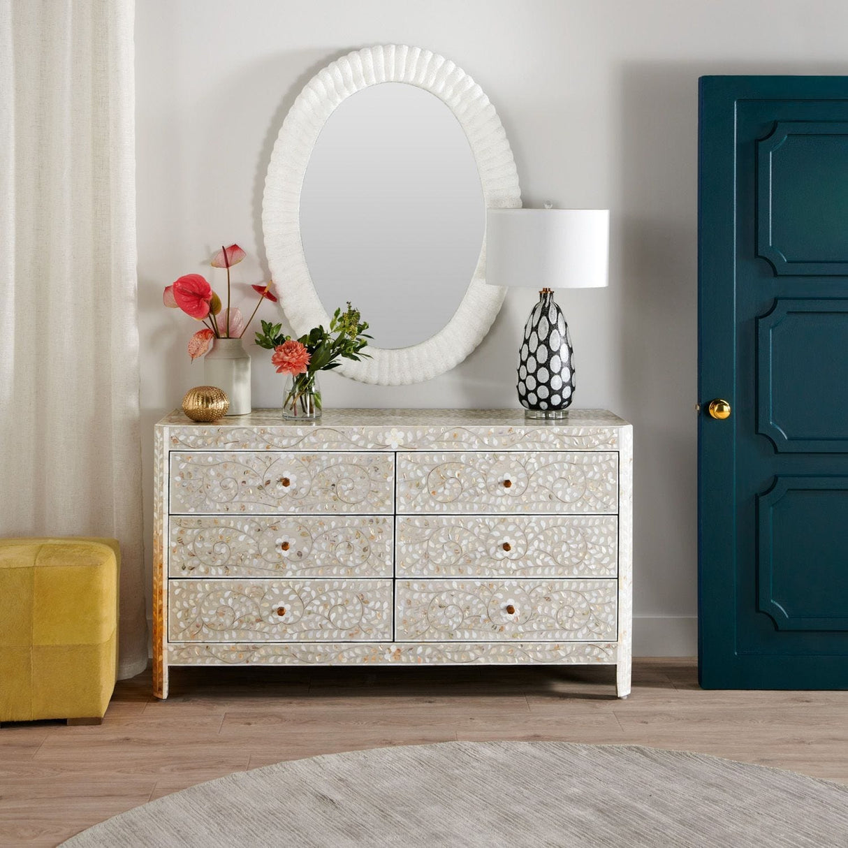 Made Goods Ember Mirror Wall made-goods-MIREMBER3647WH