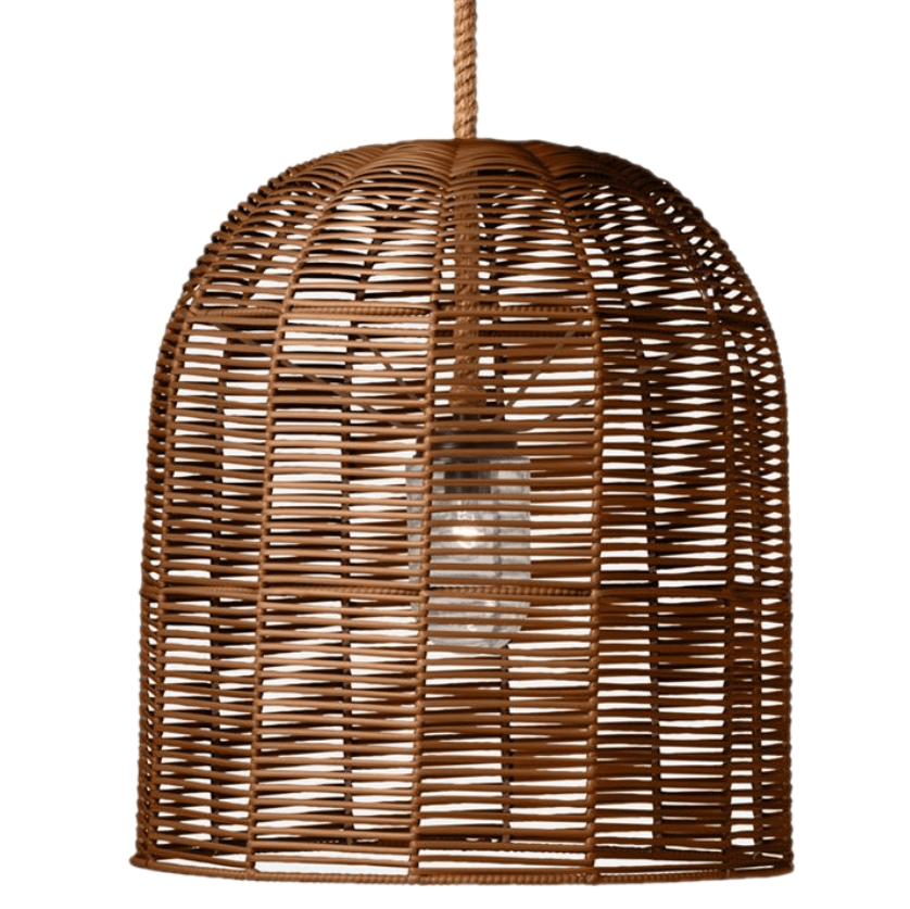 Made Goods Evander Outdoor Pendant - Off-White Lighting