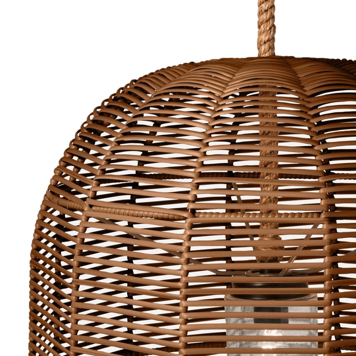 Made Goods Evander Outdoor Pendant - Off-White Lighting