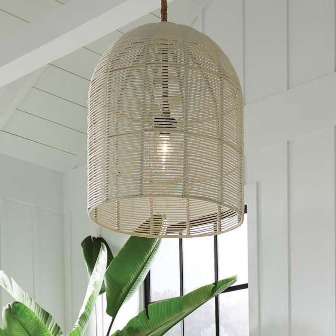 Made Goods Evander Outdoor Pendant - Off-White Lighting