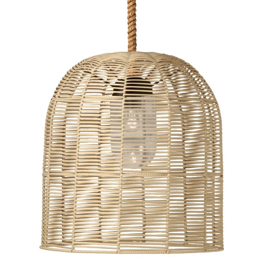 Made Goods Evander Outdoor Pendant - Off-White Lighting made-goods-CHAEVANDER0016WH24FT