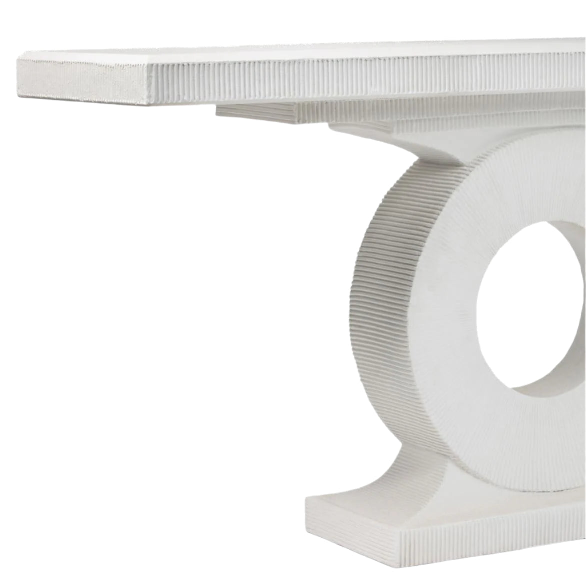 Made Goods Grier Outdoor Console - White Furniture made-goods-FURGRIERCON6318WHP