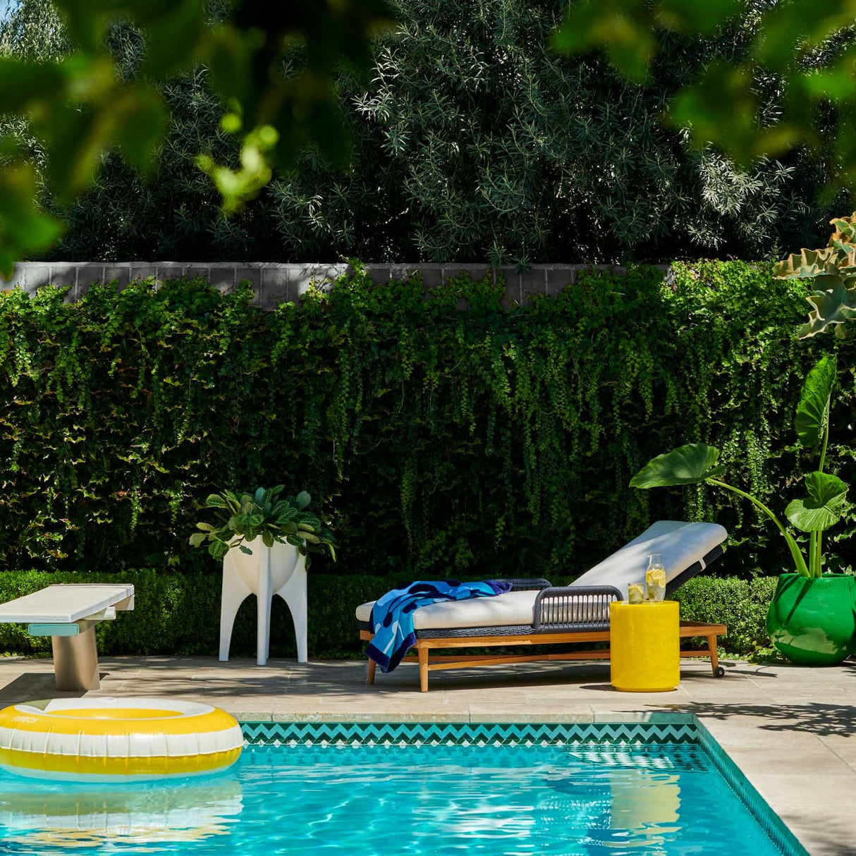 Made Goods Hendrick Outdoor Chaise Lounge Furniture