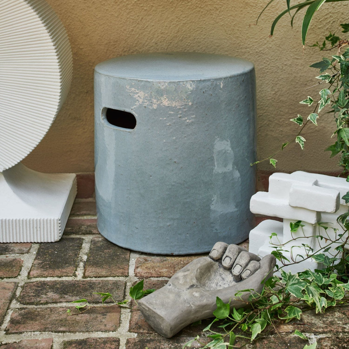 Made Goods Idris Indoor/Outdoor Stool Outdoor Furniture