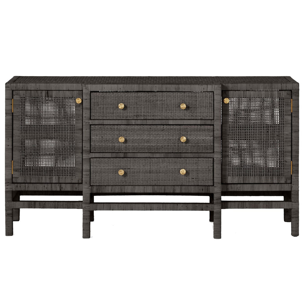 Made Goods Isla Deep Drawer Buffet Furniture made-goods-FURISLABUF6418SMK