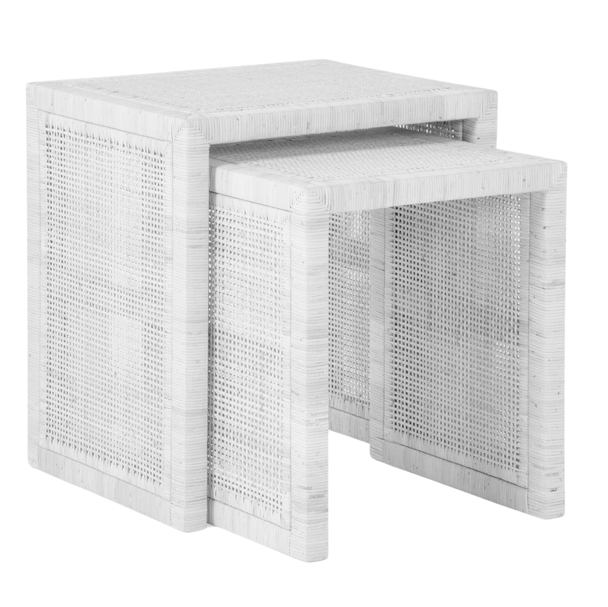 Made Goods Isla Nesting Table (Set of 2) Furniture made-goods-FURISLANTRPWH