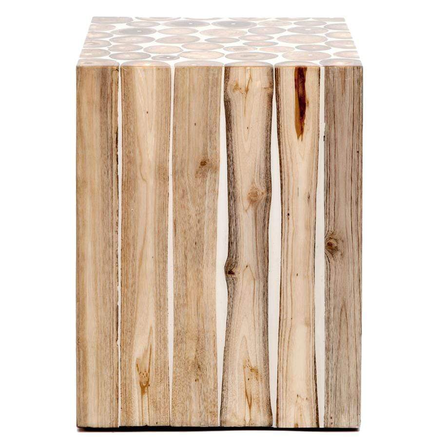 Made Goods Jonathan Side Table - Natural Teak Furniture made-goods-FURJONATHSTLNTWH