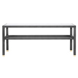 Made Goods Lafeu Console - Cool Gray - 1