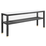Made Goods Lafeu Console - Cool Gray Furniture made-goods-FURLAFEUCN7218FSGY