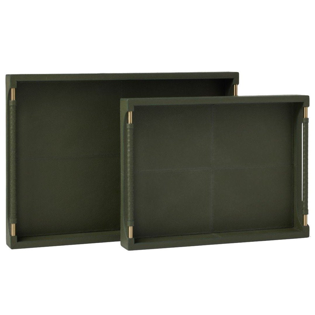 Made Goods Lenora Tray Set - Dusty Rose Decor made-goods-OBJLENORATRDRS2