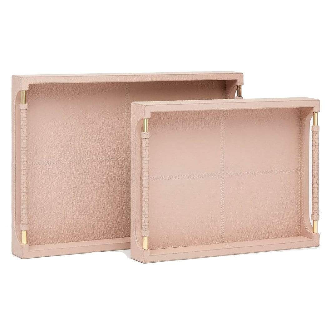 Made Goods Lenora Tray Set - Dusty Rose Decor made-goods-OBJLENORATRDRS2