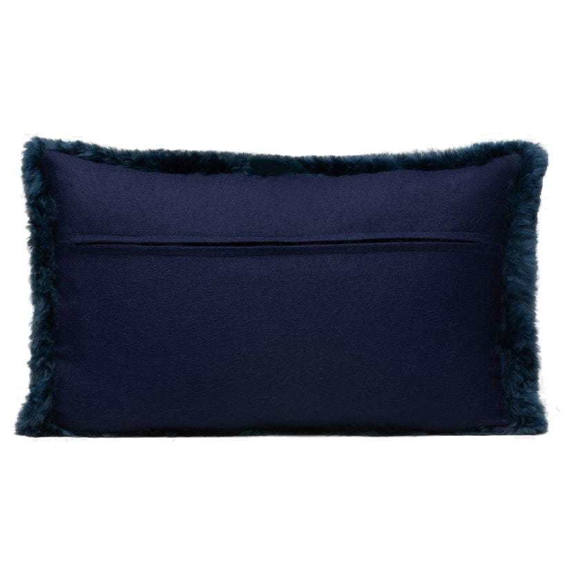 Made Goods Lily Pillow - Navy Pillow & Decor