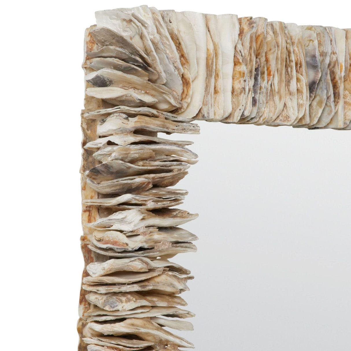 Made Goods Mina Mirror - Oyster Shell Wall