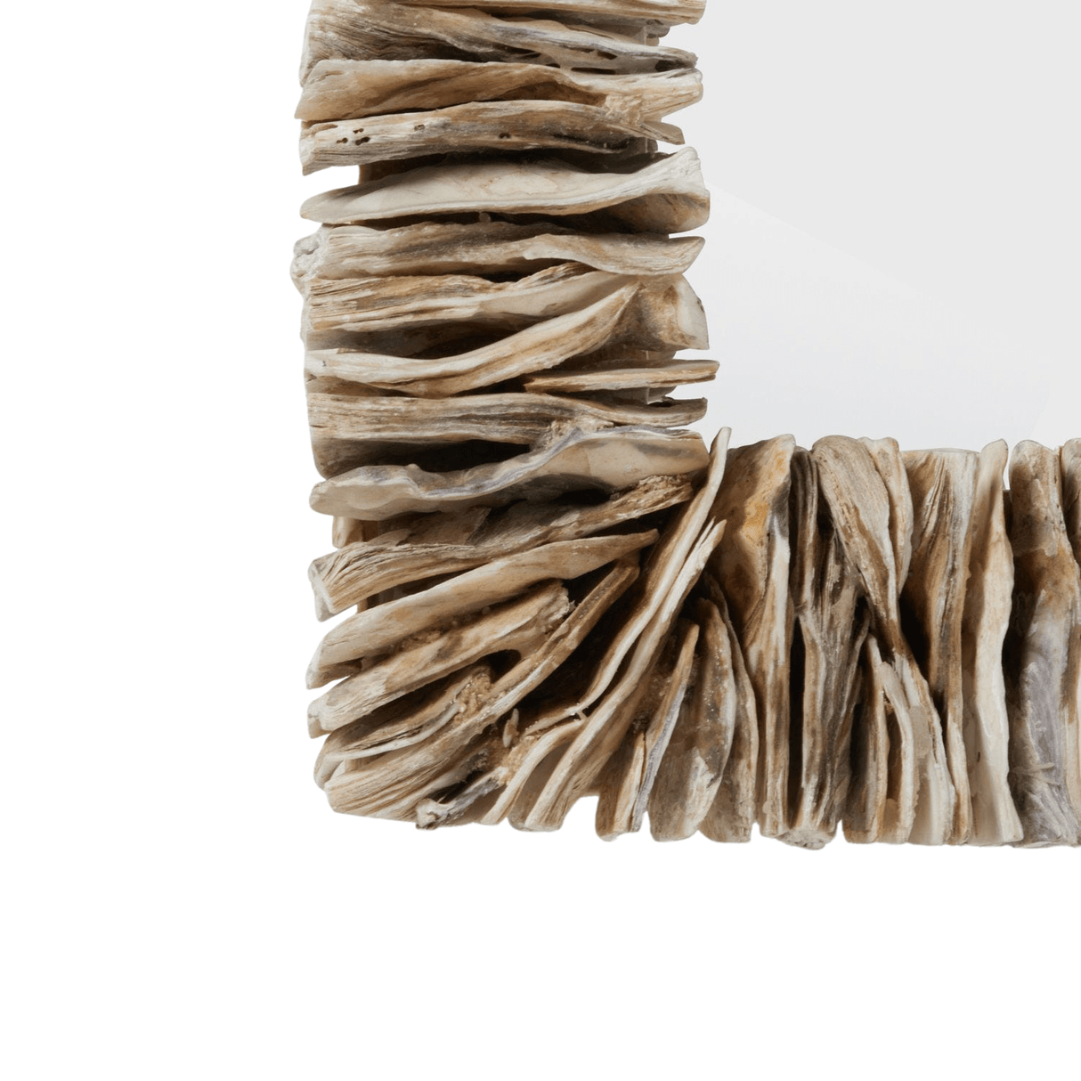 Made Goods Mina Mirror - Oyster Shell Wall