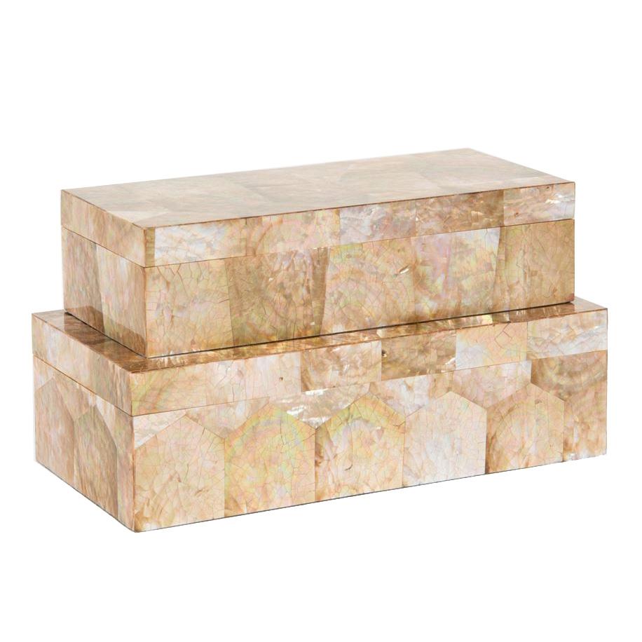 Made Goods Palma Box Set - Brown Decor made-goods-OBJPALMABXBR