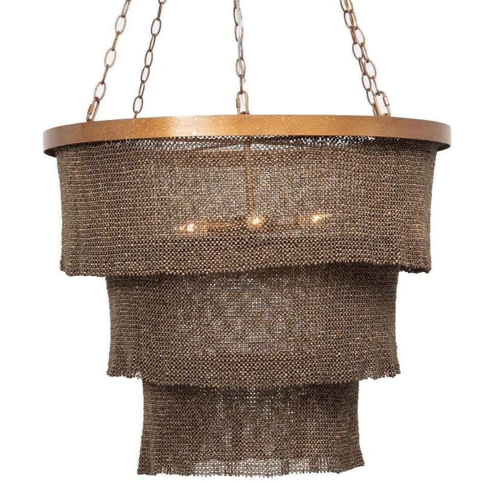 Made Goods Patricia Chandelier - Natural Lighting