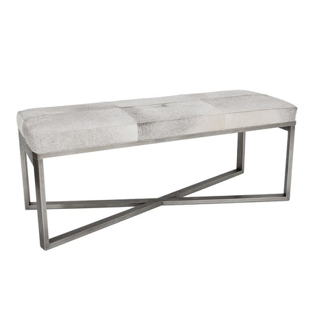 Made Goods Roger Double Bench Furniture Made-Goods-Roger-Double-Bench-Silver