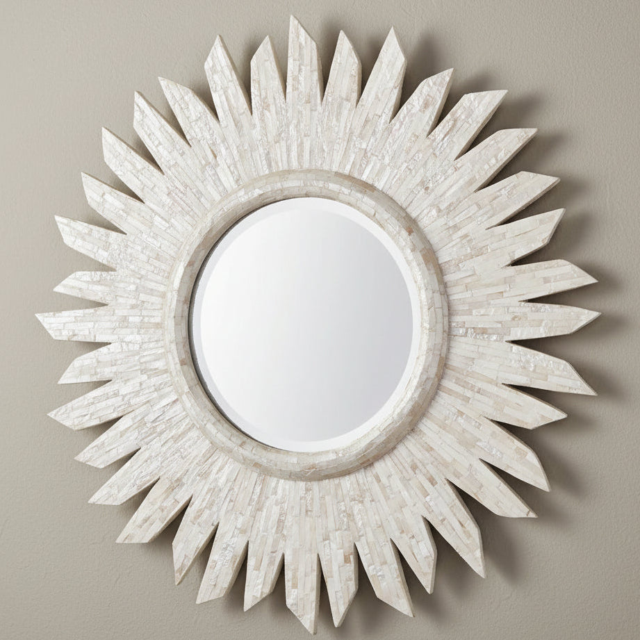 Made Goods Thea Mirror - Kabibe Shell Wall Made-Goods-Thea-Mirror-Kabibe-Shell