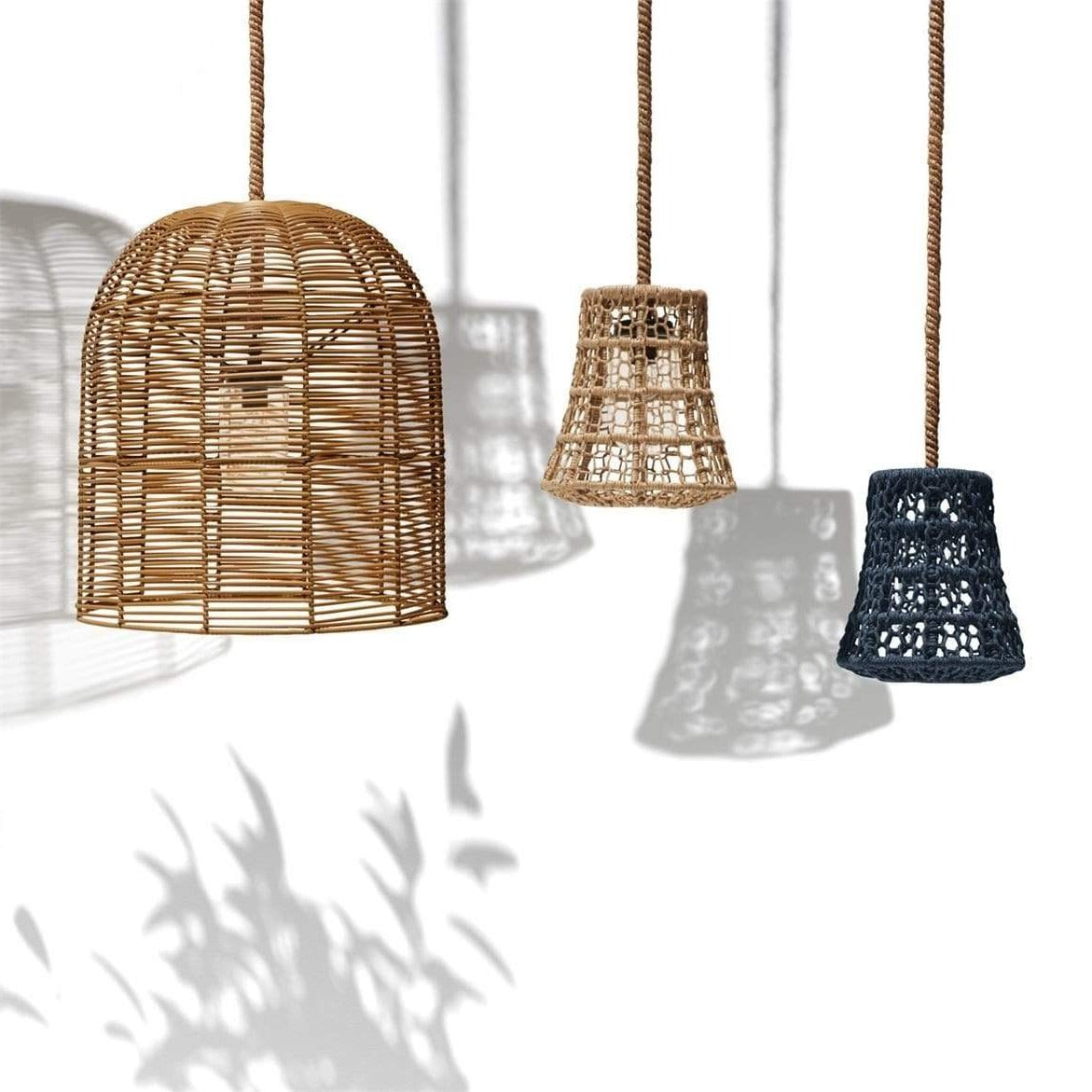 Made Goods Xandro Outdoor Pendant - Natural Lighting