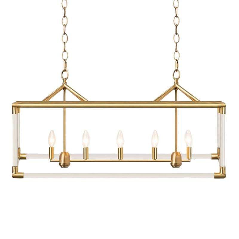 Made Goods Xavier Chandelier - Matte Gold Lighting made-goods-CHAXAVIER3210GL