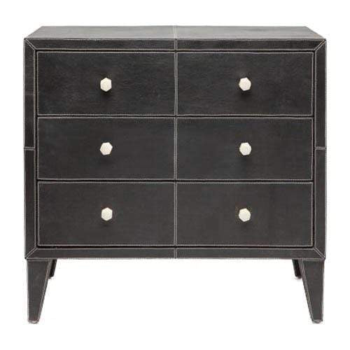 Made Goods York Double Nightstand - Black Furniture Made-Goods-FURYORKNGDBBK