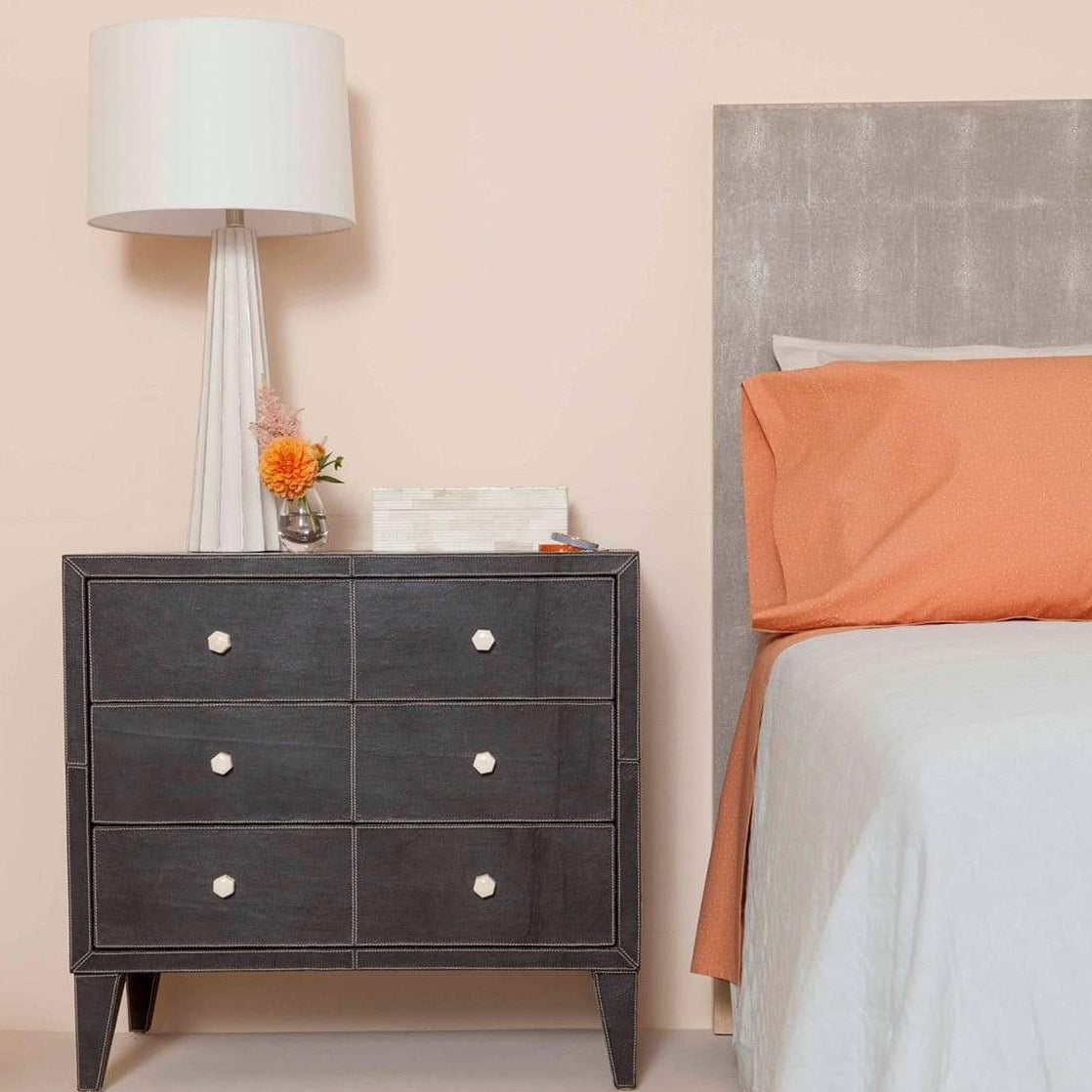 Made Goods York Double Nightstand - Black Furniture Made-Goods-FURYORKNGDBBK