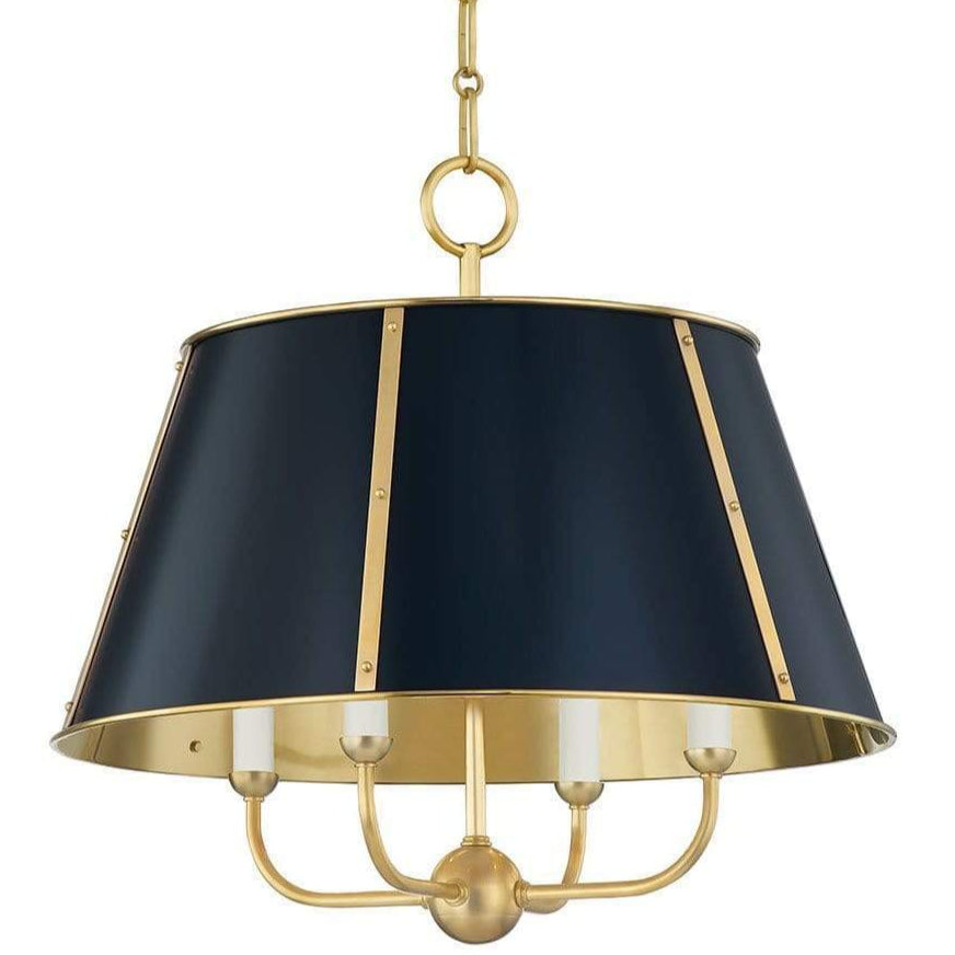 Mark D. Sikes Cambridge Chandelier Lighting hudson-valley-MDS120-AGB/DBL