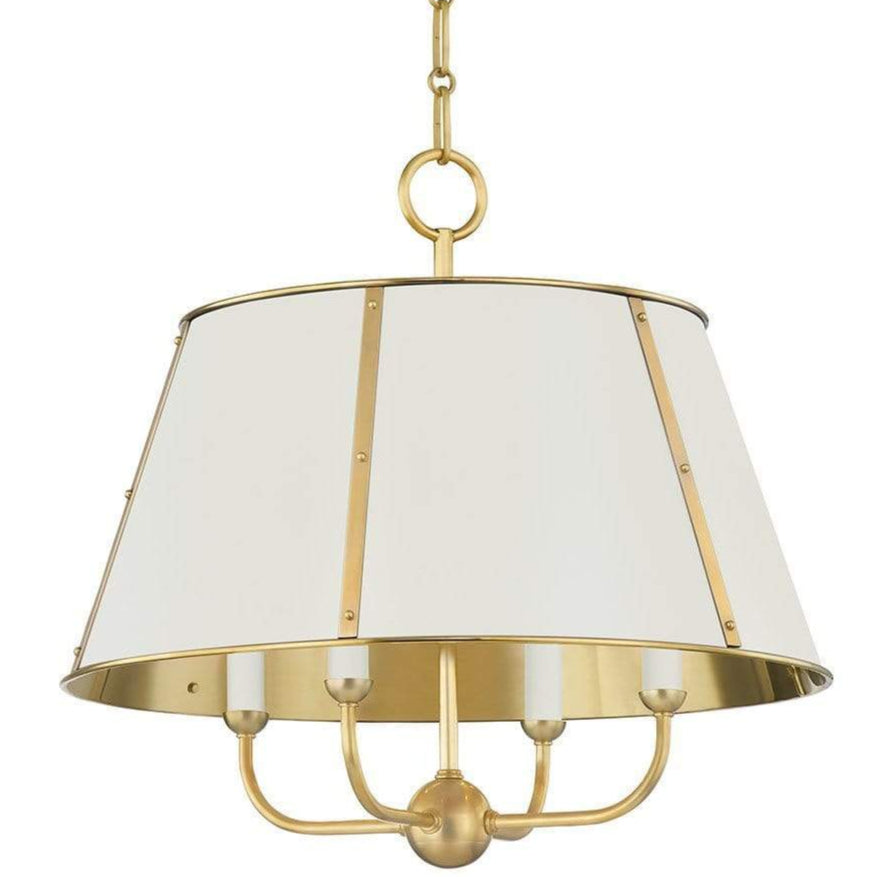 Mark D. Sikes Cambridge Chandelier Lighting hudson-valley-MDS120-AGB/OW