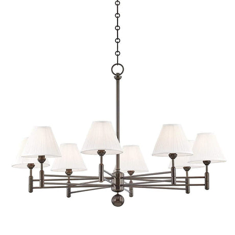 Mark D. Sikes Classic No. 1 Chandelier Lighting hudson-valley-MDS106-DB 00806134876395