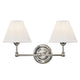 Mark D. Sikes Classic No. 1 Double Wall Sconce - Aged Brass Lighting