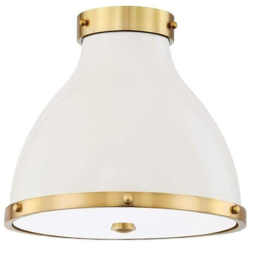 Mark D. Sikes Painted No. 3 Flush Mount Lighting hudson-valley-MDS360-AGB/OW