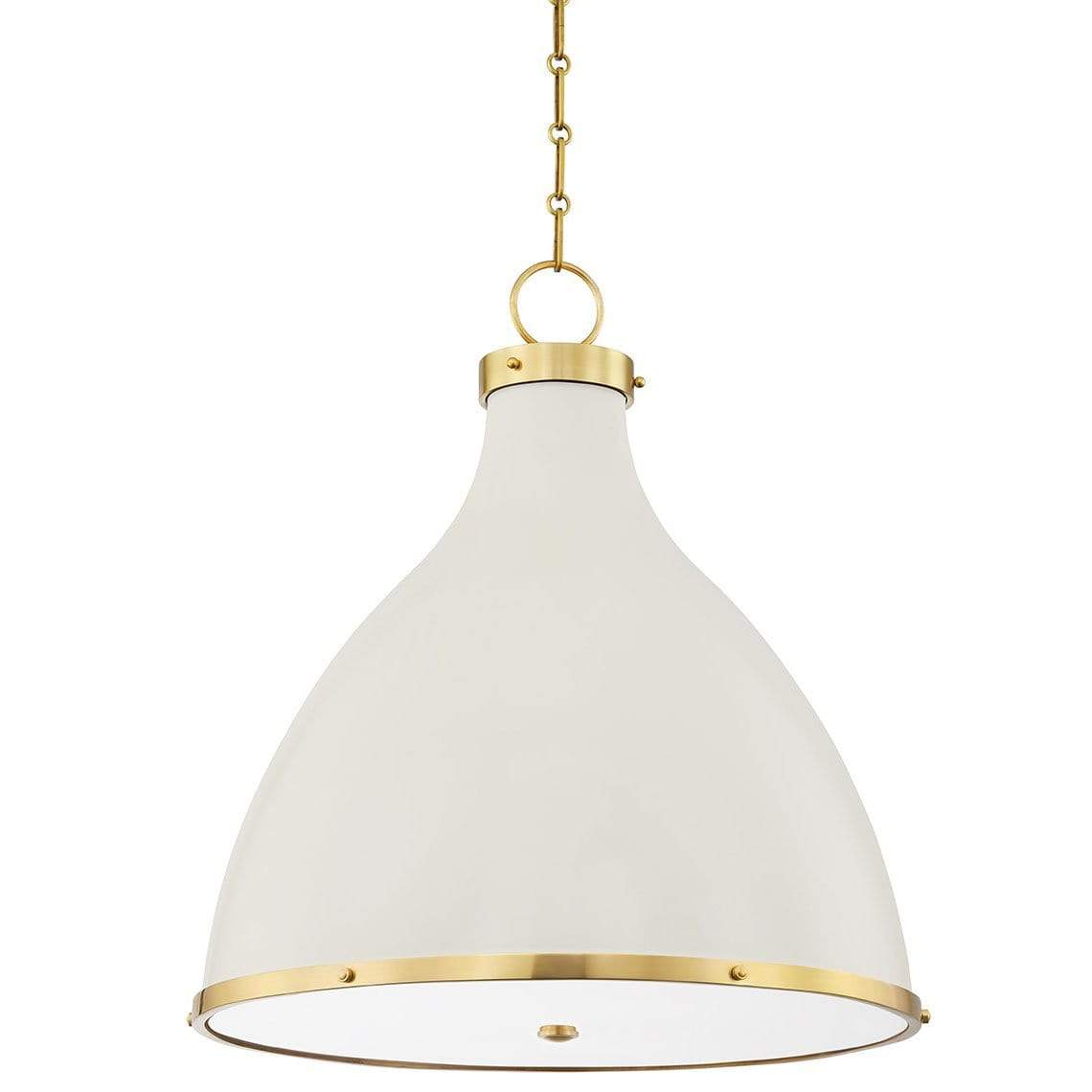 Mark D. Sikes Painted No. 3 Pendant Lighting hudson-valley-MDS362-AGB/OW