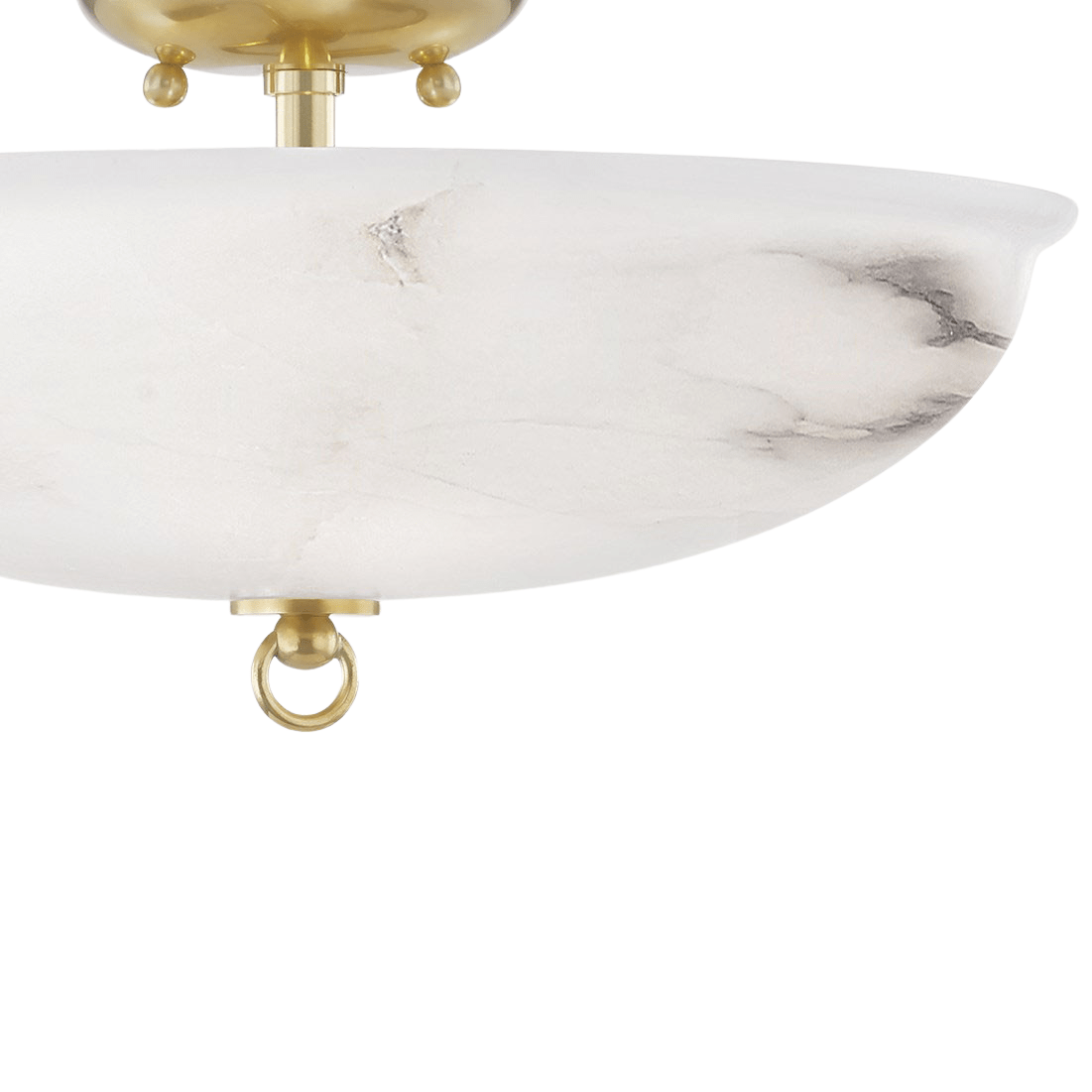 Mark D. Sikes Somerset Semi-Flush Mount Lighting hudson-valley-MDS810-AGB