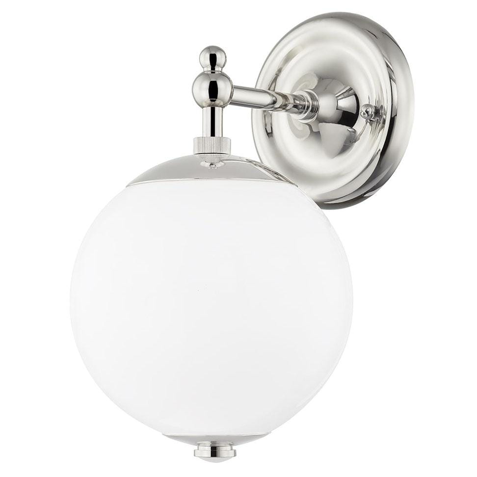 Mark D. Sikes Sphere No. 1 Wall Sconce Lighting hudson-valley-MDS702-PN