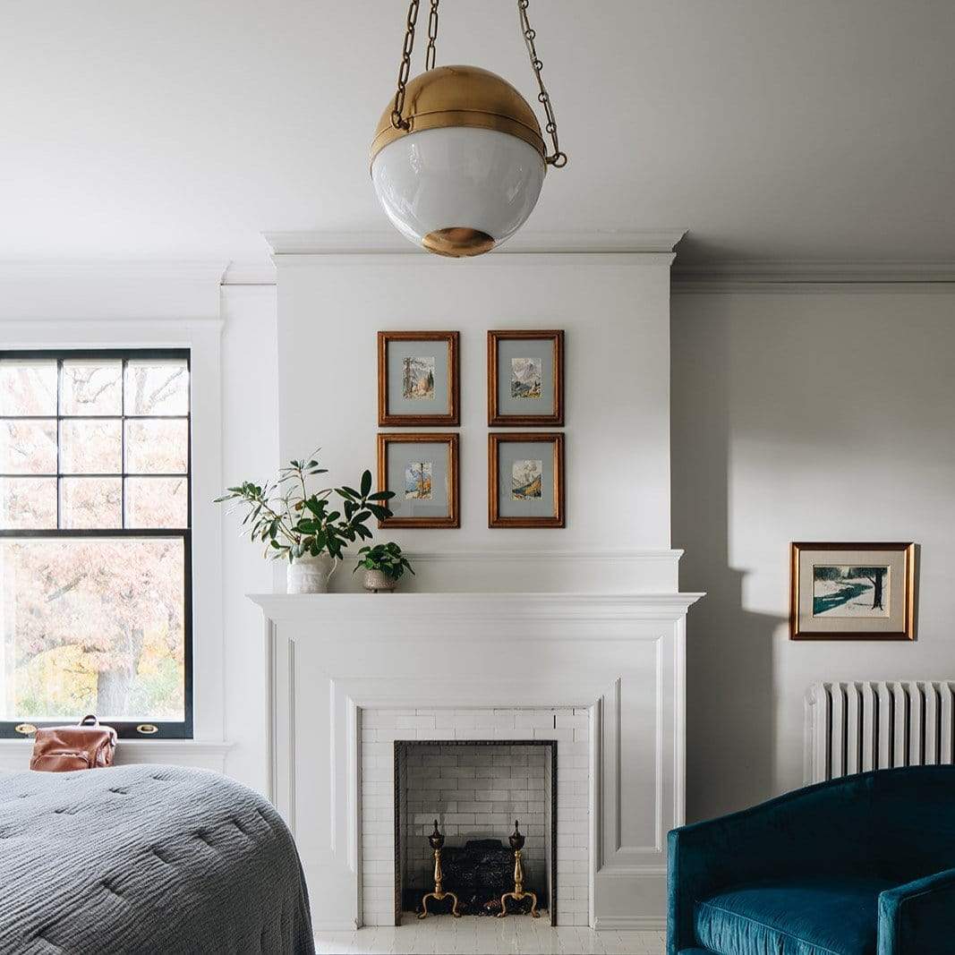 Mark D. Sikes Sphere No. 2 Pendant - Aged Brass Lighting