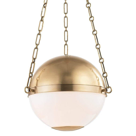 Mark D. Sikes Sphere No. 2 Pendant Lighting hudson-valley-MDS751-AGB 806134876869
