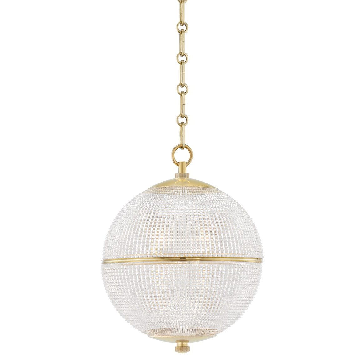 Mark D. Sikes Sphere No. 3 Pendant Lighting hudson-valley-MDS800-AGB