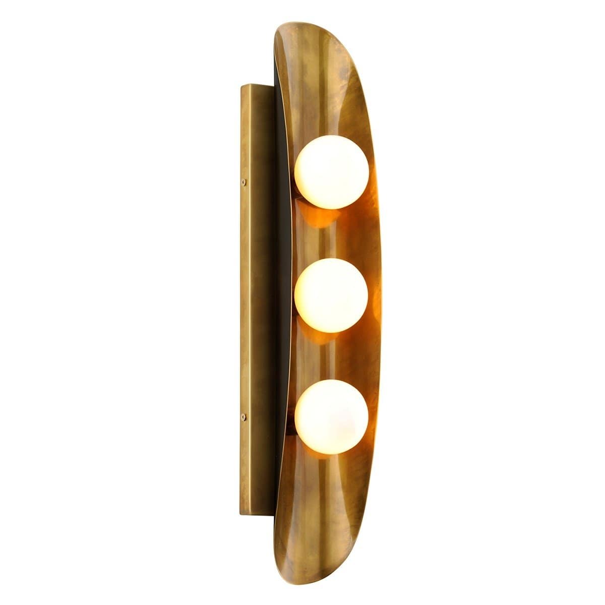 Martyn Lawrence Bullard Hopper Triple Sconce Lighting corbett-271-13 00782042198357