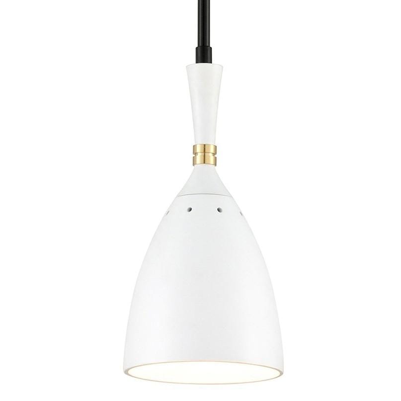 Martyn Lawrence Bullard Utopia Pendant - Satin White Lighting corbett-281-41 00782042198739