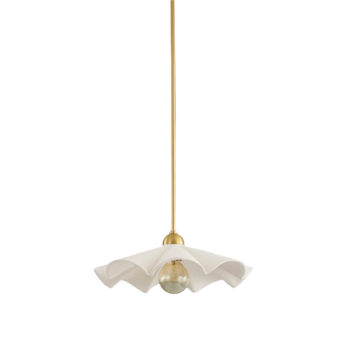 Megan Molten Maisie Pendant/Flush Mount Lighting megan-molten-H712701-AGB/CTW