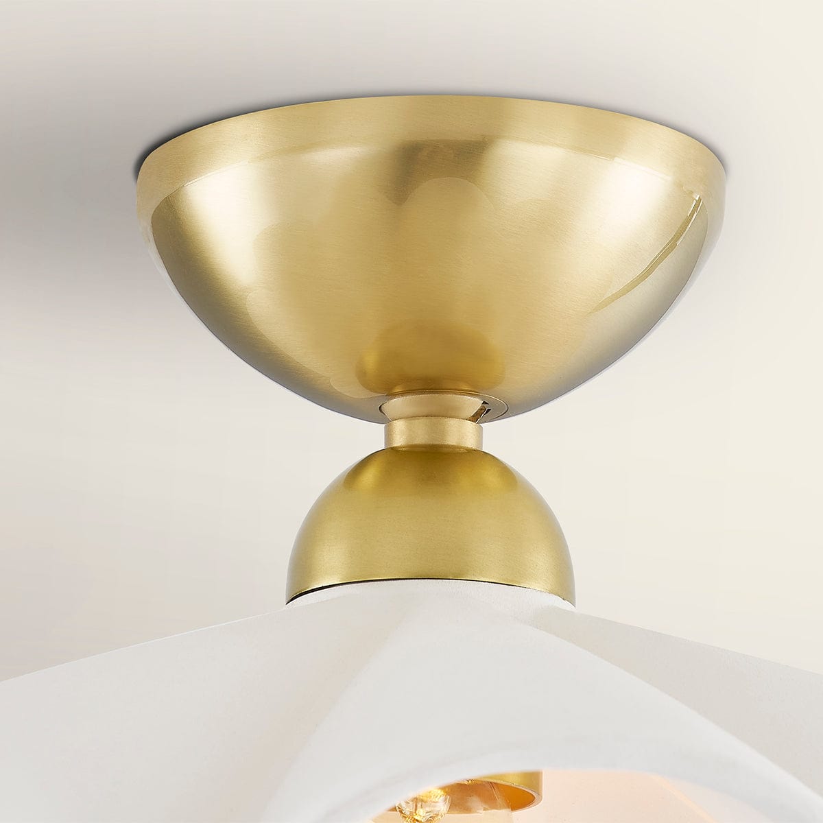 Megan Molten Maisie Pendant/Flush Mount Lighting megan-molten-H712701-AGB/CTW