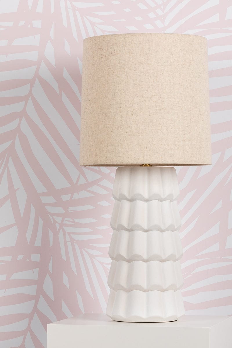 Megan Molten Maisie Table Lamp Lighting megan-molten-HL712201-AGB/CTW