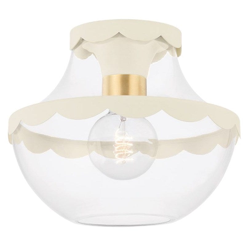 Mitzi Alaina Semi Flush Mount Lighting mitzi-H668601-AGB/SCR