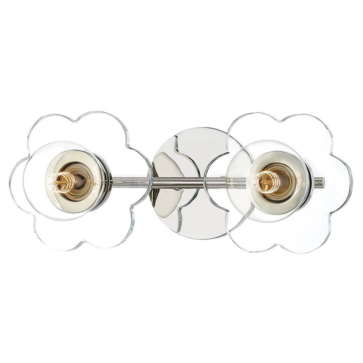 Mitzi Alexa Double Wall Sconce - Aged Brass Lighting