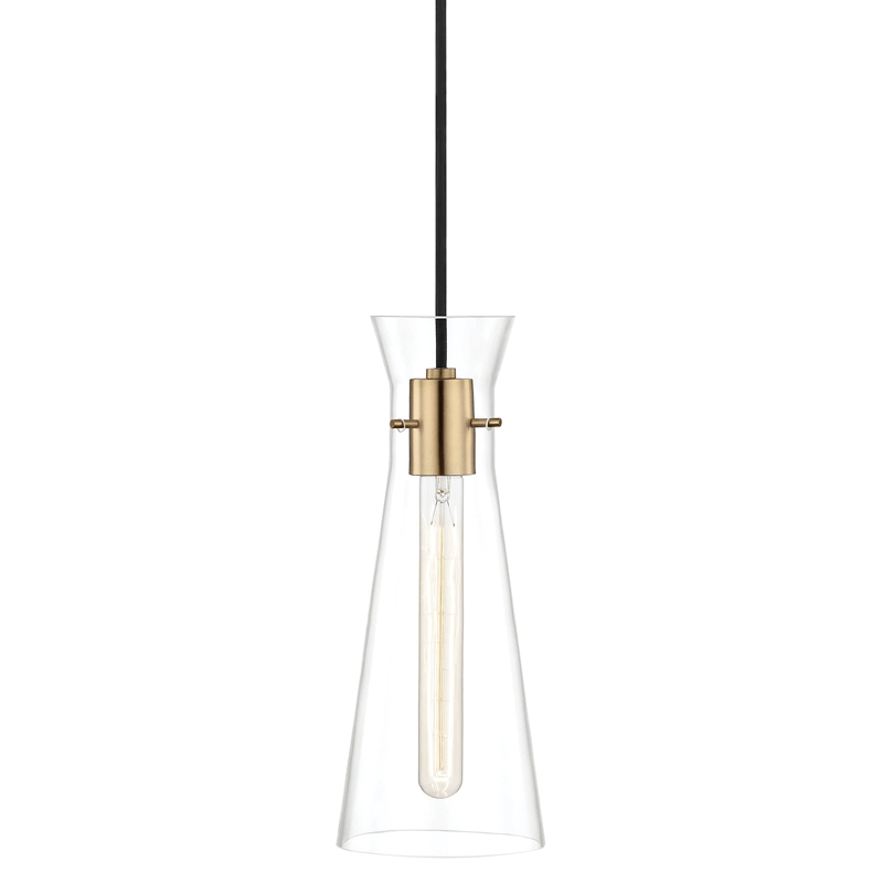 Mitzi Anya Pendant - Aged Brass Lighting mitzi-H112701-AGB 00806134839833