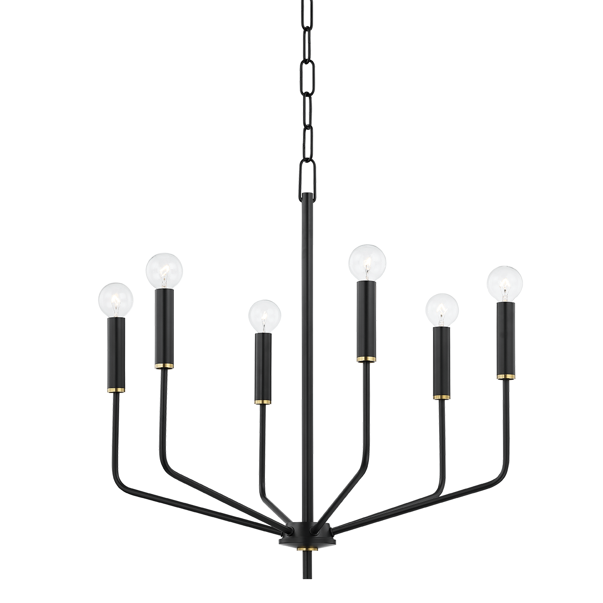 Mitzi Bailey Chandelier Lighting mitzi-H516806-AGB/SBK