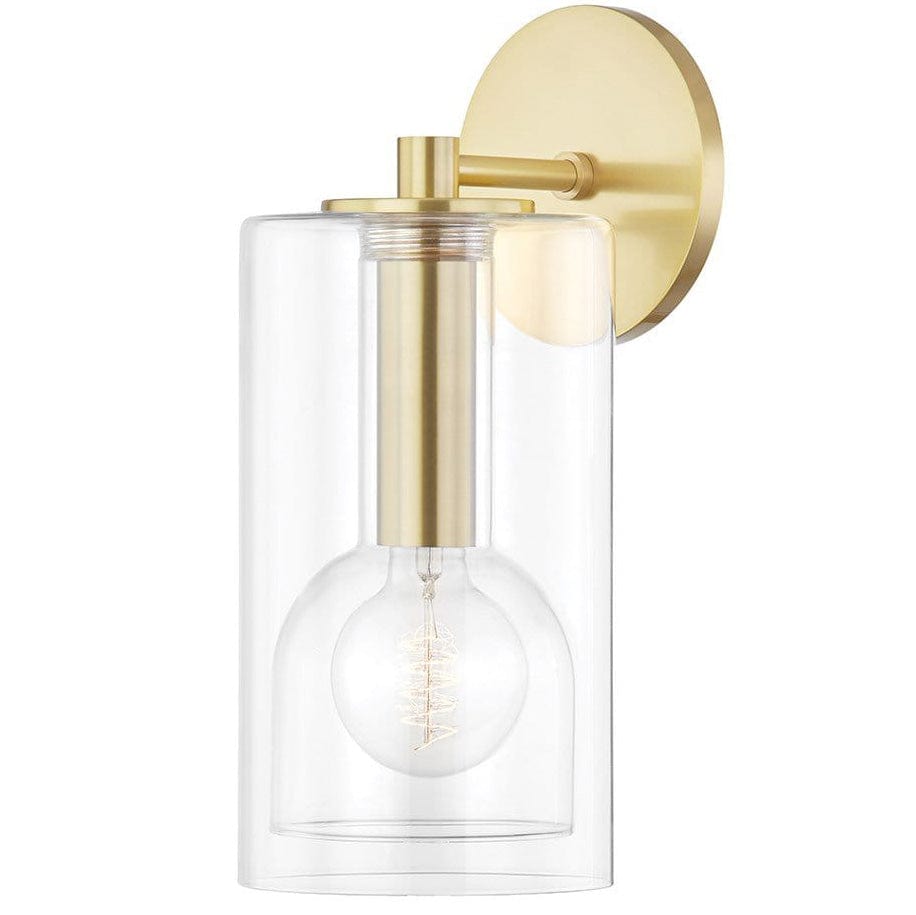 Mitzi Belinda Wall Sconce Lighting mitzi-H415101A-AGB 806134007157