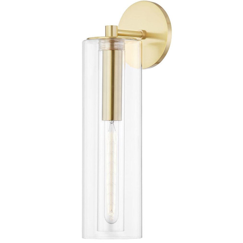 Mitzi Belinda Wall Sconce Lighting mitzi-H415101B-AGB 806134007188