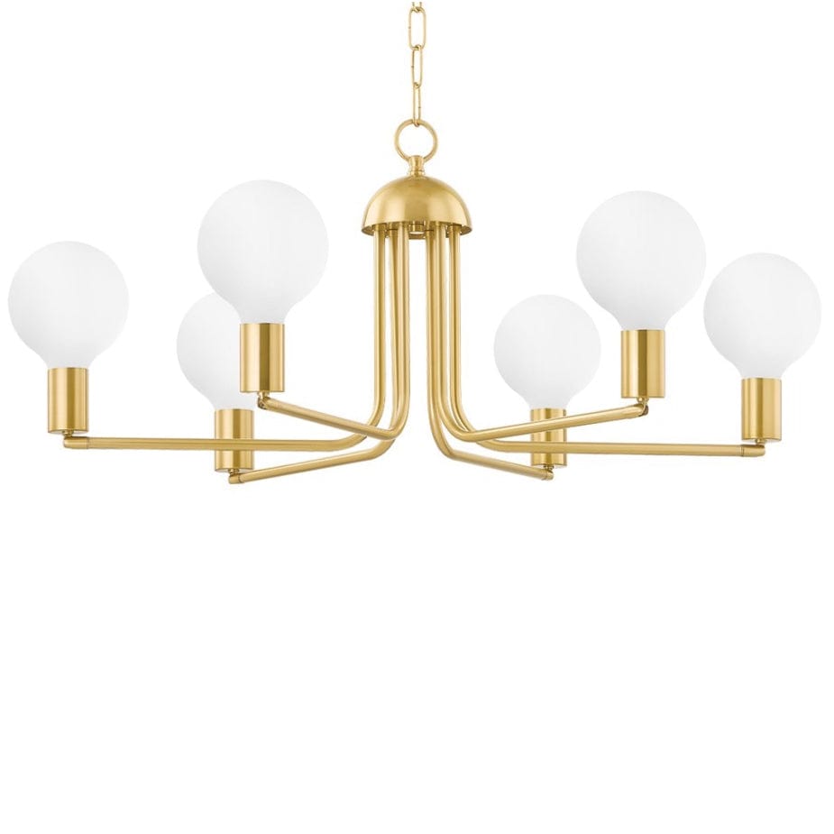Mitzi Blakely Chandelier Lighting mitzi-H724806-AGB/TBK