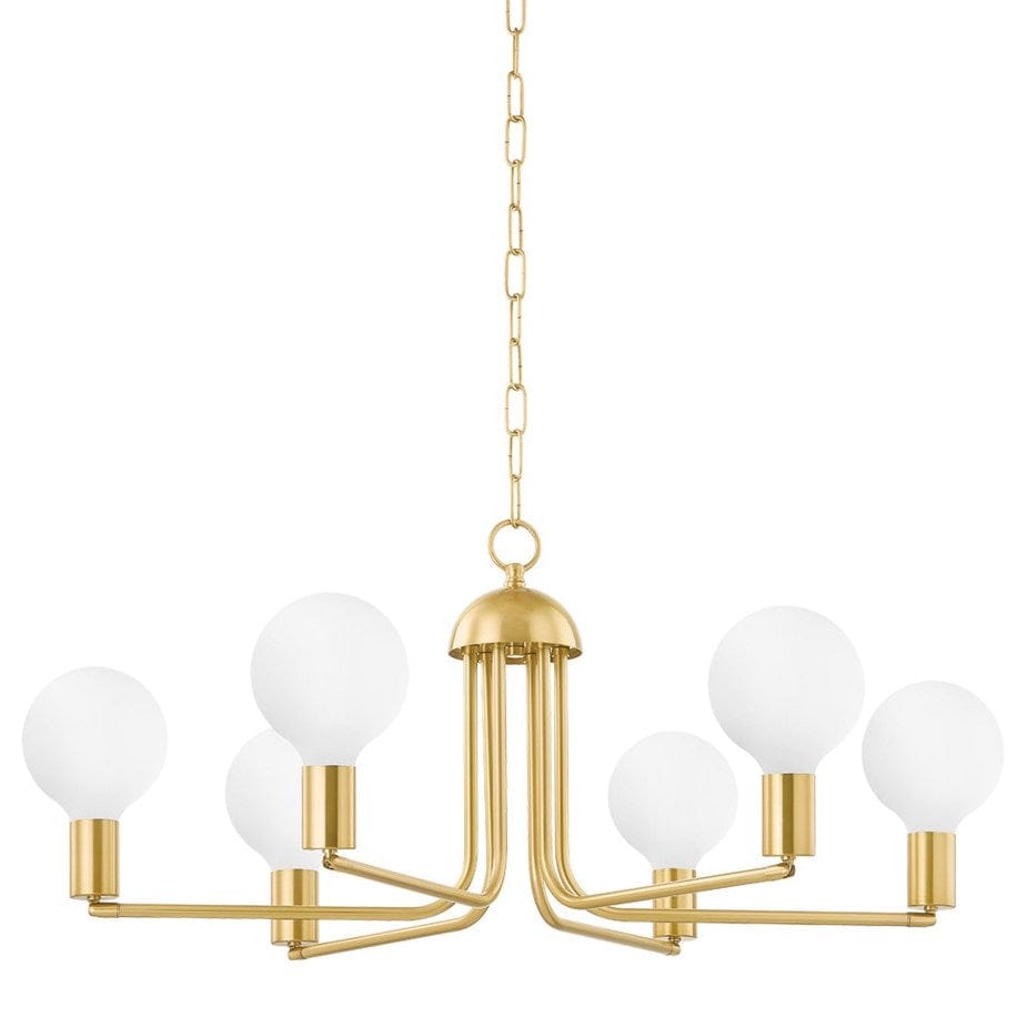 Mitzi Blakely Chandelier Lighting mitzi-H724806-AGB/TBK